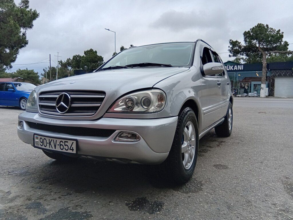 Mercedes ML 400 4MATIC, 4.0 L, 2002 il, 254 536 km 90-KV-654 — Avtomobillər, Bakı