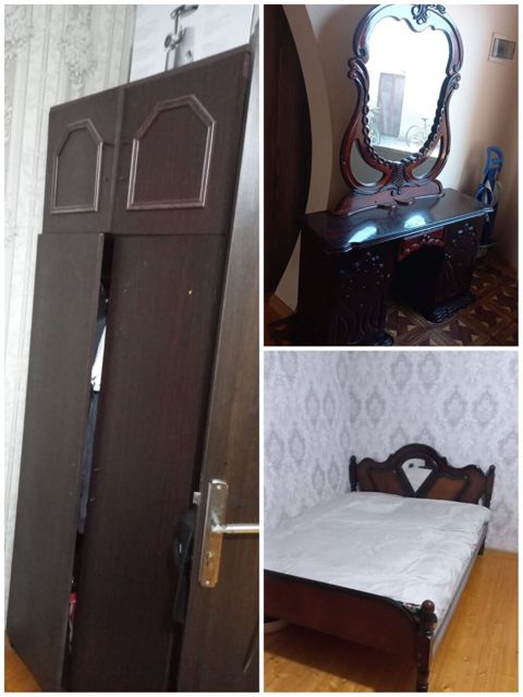 İkinəfərlik çarpayı, Dolab, Termo, İşlənmiş — Yataq mebeli