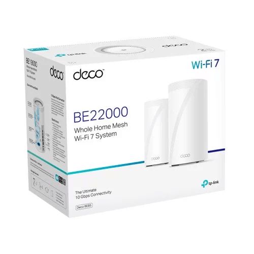 Router BE22000 Üç Diapazonlu Wi-Fi 7 Mesh Sistem TPLink Deco BE85 (2 Pack) — Routerlər, Bakı (3)