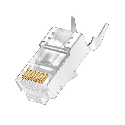 Voltam VH-56 RJ45-CAT7 Sftp Konnektro 8P8C 50μ Gold Plated — Bakı