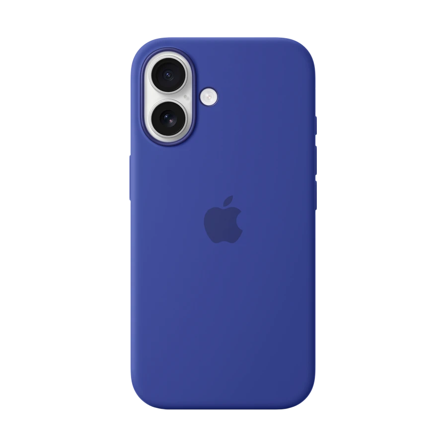 Silikon qoruyucu örtük Apple MagSafe ilə iPhone 16 üçün, Ultramarine — Bakı