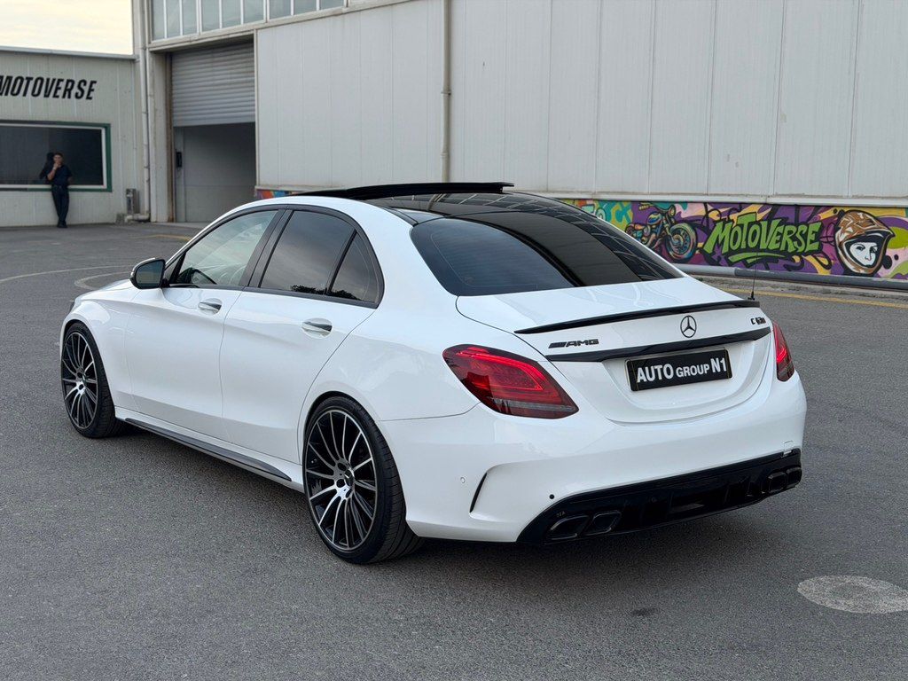 Mercedes C 300, 2.0 L, 2021 il, 80 000 km — Avtomobillər, Bakı (8)
