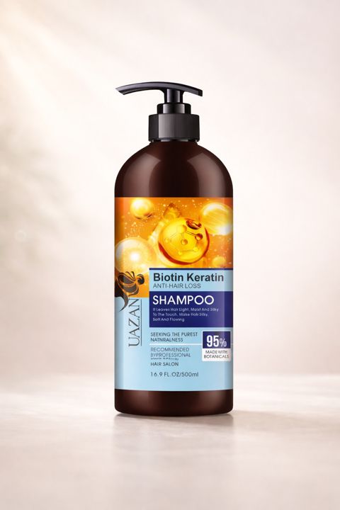 Saçlar üçün şampun Biotin Keratin 500 ml — Bakı