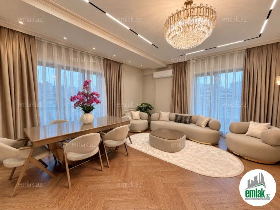 Satılır 3 otaqlı 128 m² yeni tikili Şah İsmayıl Xətai m — Mənzil (4)