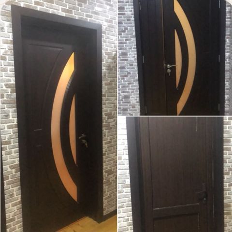 Qapi 4eded tek bir qosa Plastik qapi 1eded 55azn biri Bine qes 4743 — Bakı