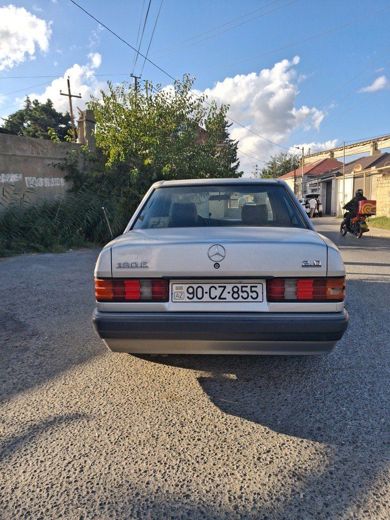 Mercedes 190, 2.0 L, 1991 il, 800 000 km 90-CZ-855 — Avtomobillər, Bakı (6)