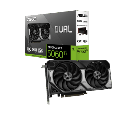Qrafik kart ASUS Dual RTX 5060Ti 8GB OC Edition 90YV0MP2-M0NA00 — Bakı