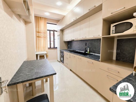 Satılır 2 otaqlı 85 m² yeni tikili Bakıxanov — Mənzil (5)