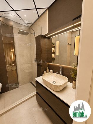 Satılır 3 otaqlı 107.7 m² yeni tikili AGA Business Center — Mənzil (11)