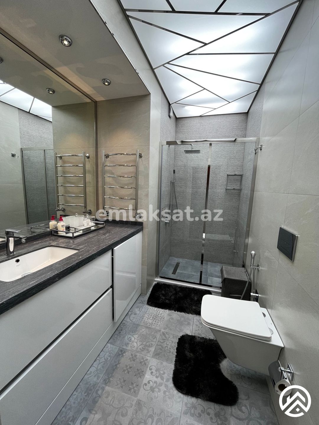 Kirayə (aylıq) 3 otaq yeni tikili 110 m², Yasamal — Mənzil, Bakı (9)