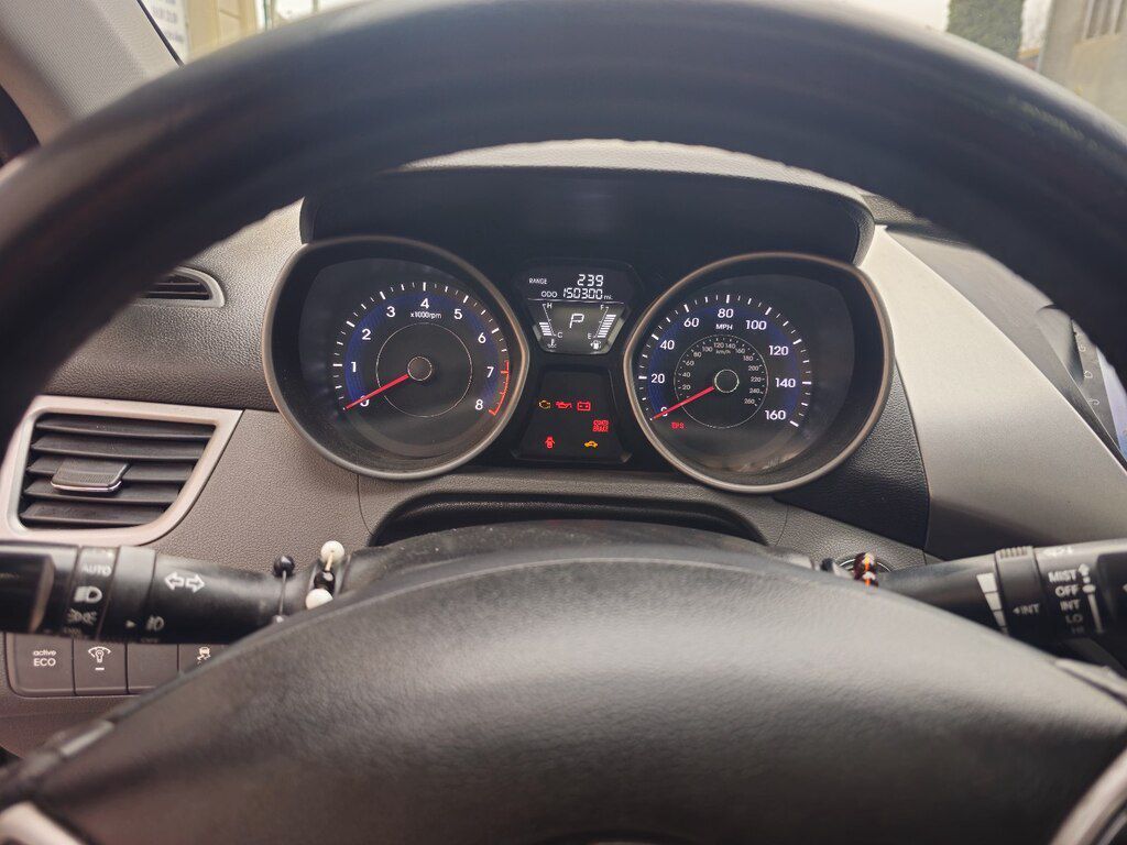Hyundai Elantra, 1.8 L, 2013 il, 241 402 km — Avtomobillər, Şəki (6)