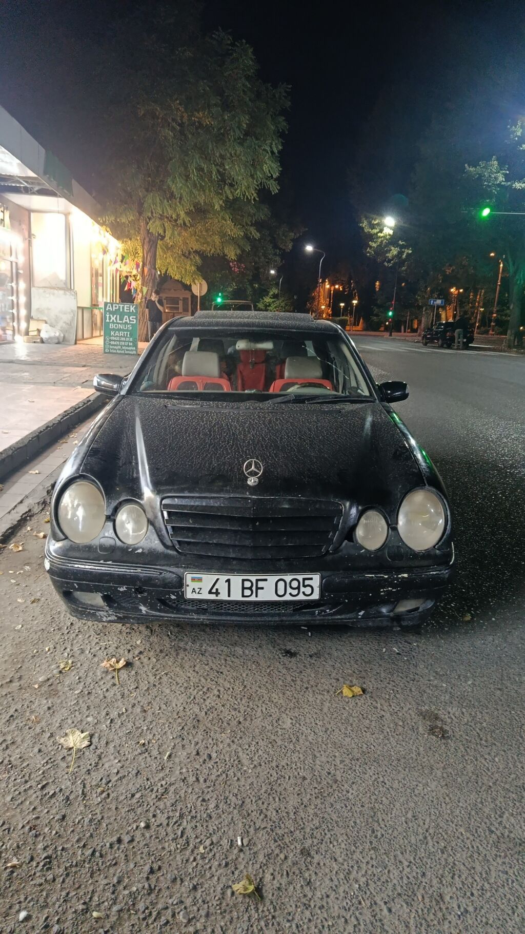 Mercedes-Benz E-Class: 3.2 l 2001 il Sedan 41-BF-095 — Avtomobillər, İsmayıllı (3)