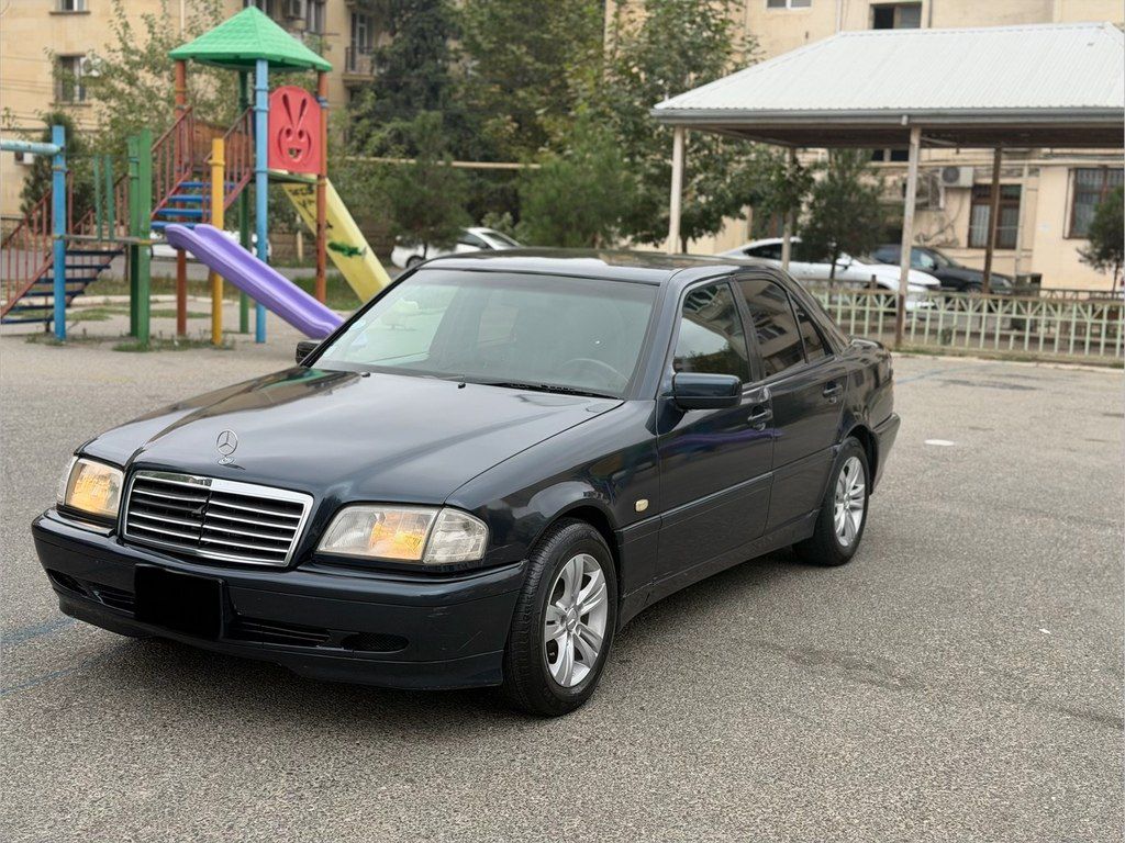 Mercedes C 200, 2.0 L, 2000 il, 410 000 km — Avtomobillər, Bakı (3)