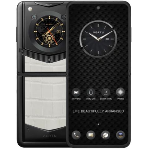 Vertu IronFlip Calf 12/512 GB Moon White — Bakı