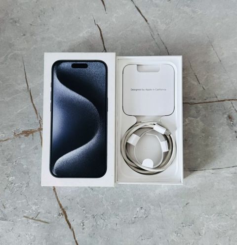 IPhone 15 Pro, 256 GB, Blue Titanium, Face ID — Sumqayıt