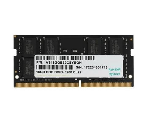 Apacer 16GB DDR4 sodımm 3200 CL22 1024x8 hf AS16GGB32CSYBGH — Bakı
