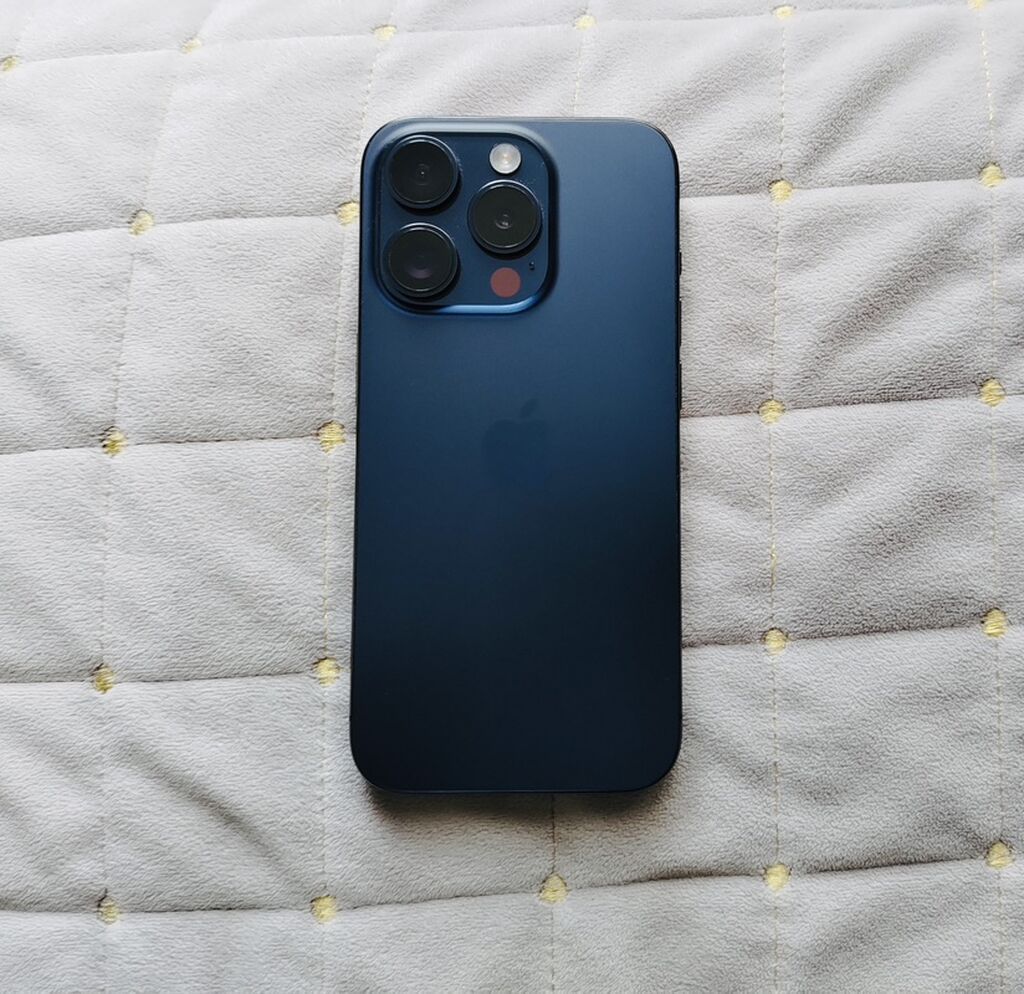 IPhone 15 Pro, 256 GB, Blue Titanium, Face ID — Apple iPhone, Sumqayıt (10)