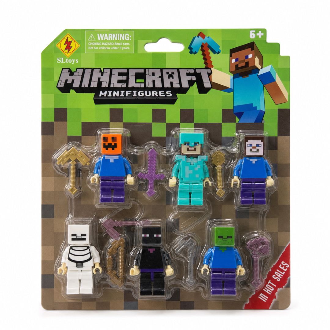 Oyun fiquru Minecraft, MK556, Fiqur, 3+, 50 mm, 12 ədəd — Mallar, Bakı