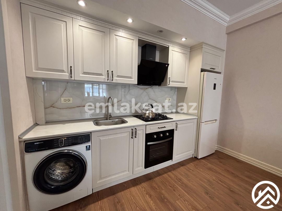 Satılır 2 otaq yeni tikili 70 m², Gənclik metrosu — Mənzil, Bakı (7)