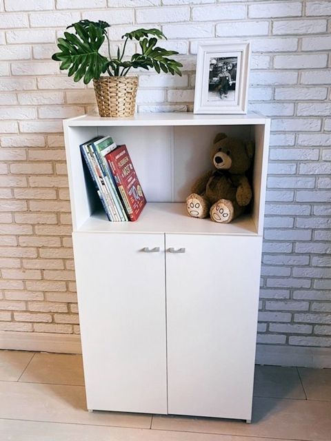 Komod Letta, 112x62x34 sm, Ldsp, ağ — Bakı