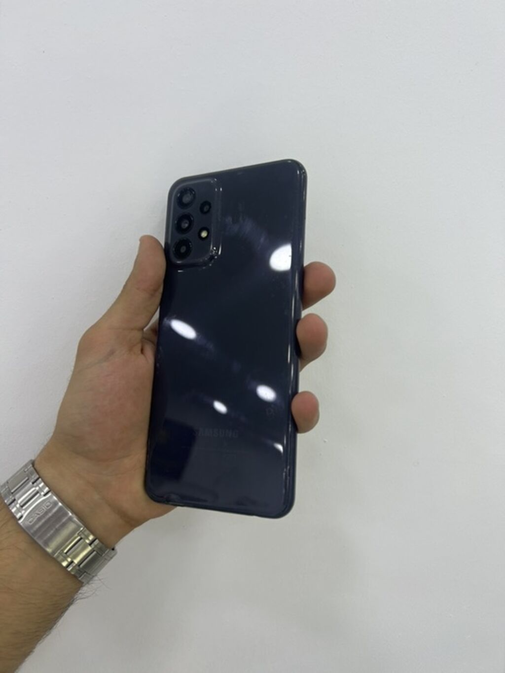 Samsung Galaxy A23 5G, 128 GB, rəng - Boz, Barmaq izi — Samsung, Gəncə (2)