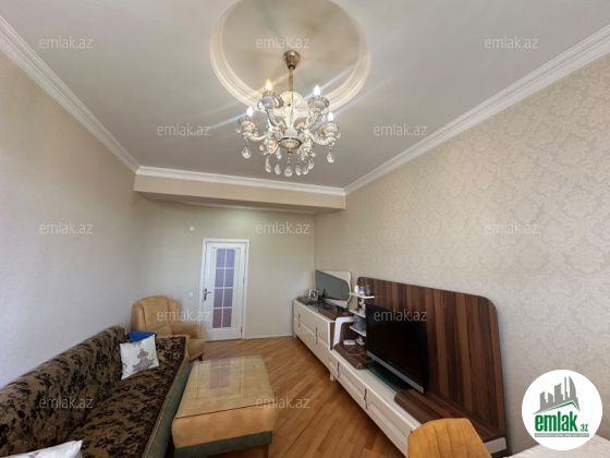 Satılır 2 otaqlı 58 m² yeni tikili İnşaatçılar m — Mənzil (2)