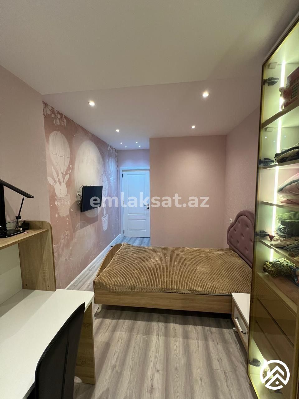Satılır 4 otaq yeni tikili 80 m², Gənclik metrosu — Mənzil, Bakı (8)