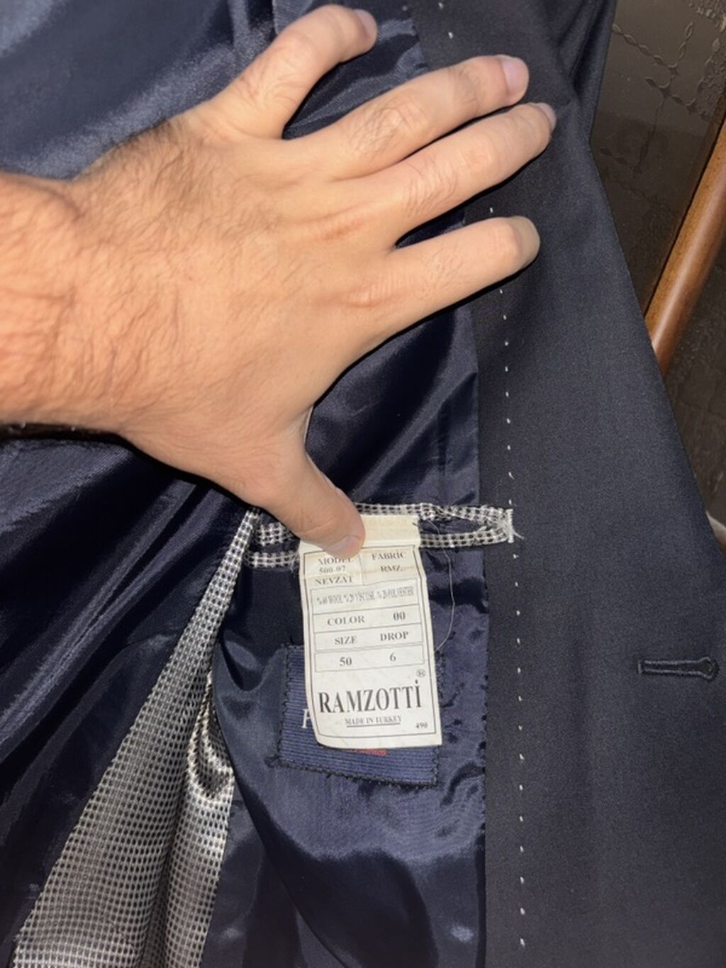 Ramzotti kişi pencəyi - Brend: Ramzotti (Made in Turkiye) - Model — Caketi, Bakı (2)