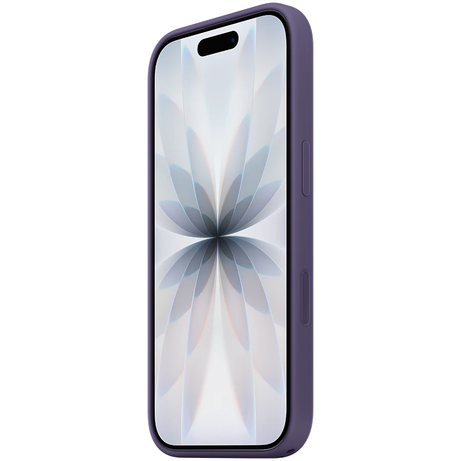 Silikon qoruyucu örtük Apple MagSafe ilə iPhone 17 üçün, Purple Fog — Şarj cihazları, Bakı (2)