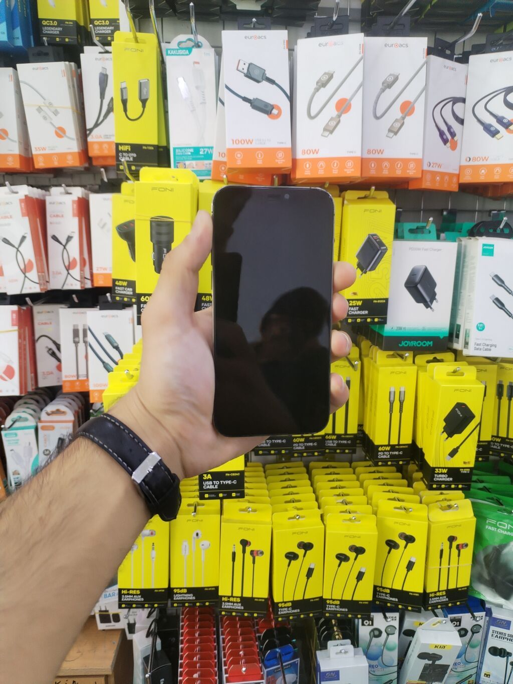 IPhone 12 Pro, Graphite, Simsiz şarj — Apple iPhone, Gəncə (2)