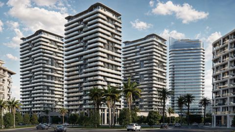 Satılır 1 otaqlı yeni tikili 56.1 m² — Bakı