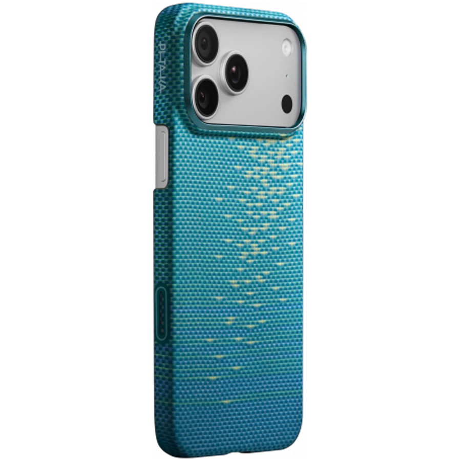 Qoruyucu örtük Pıtaka Ultra Slim MagSafe ilə iPhone 17 Pro üçün, Lucid Blue — Bakı