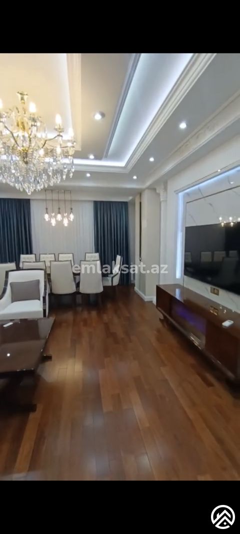 Satılır 4 otaq yeni tikili 174 m², Nəriman Nərimanov metrosu — Bakı