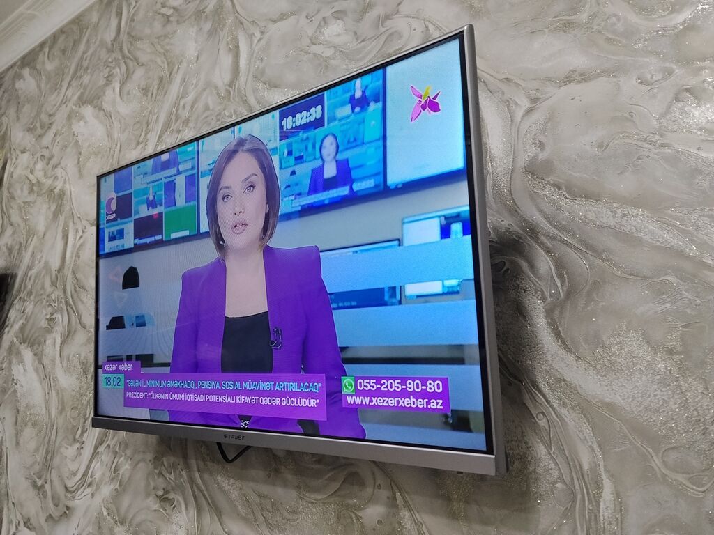 Yeni Televizor Ergo LED ekran 32" Ünvandan götürmə — Televizorlar, Saray (6)