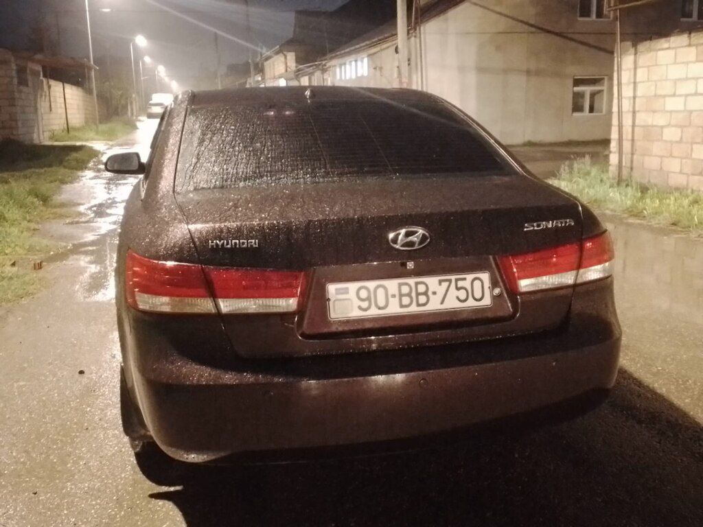 Hyundai Sonata, 2.4 L, 2007 il, 180 000 km 90-BB-750 — Avtomobillər, Quba (2)
