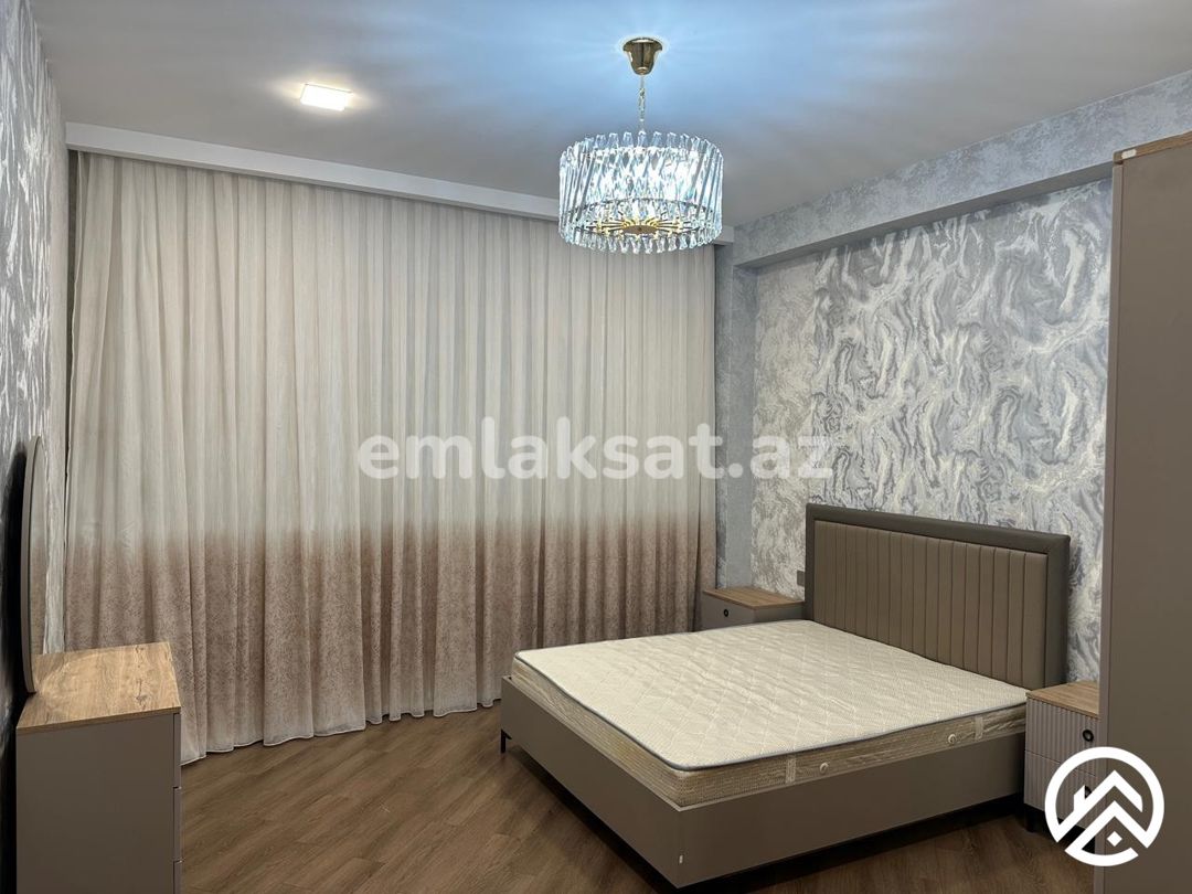 Kirayə (aylıq) 3 otaq yeni tikili 110 m², Ağ şəhər — Mənzil, Bakı (3)