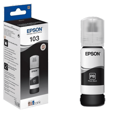 Epson kartric 103 EcoTank Black ink bottle C13T00S14A — Bakı