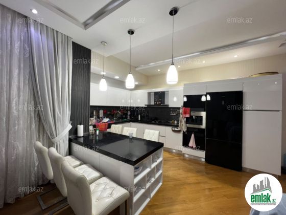 Satılır 4 otaqlı 155 m² yeni tikili Şah İsmayıl Xətai m — Mənzil (4)