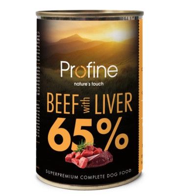 Konserv Profine Beef with Liver, 400 q — Bakı