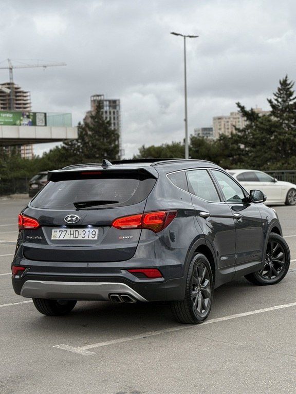 Hyundai Santa Fe, 2.0 L, 2016 il, 250 000 km 77-HD-319 — Avtomobillər, Bakı (5)