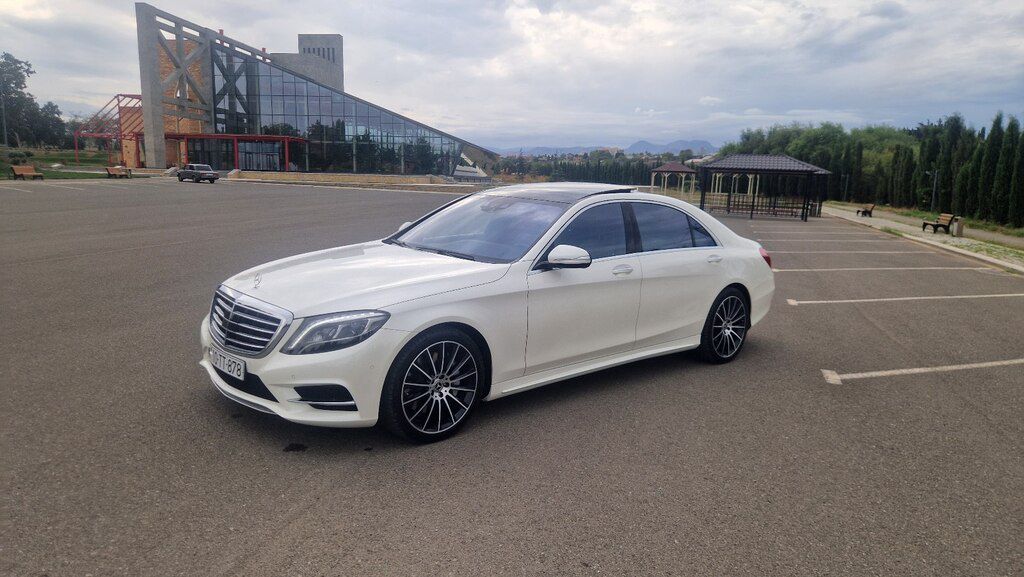 Mercedes S 500, 4.7 L, 2014 il, 160 000 km 10-TT-878 — Avtomobillər, Gəncə (2)