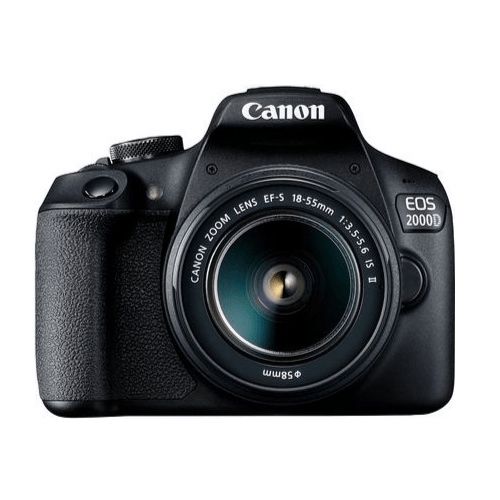 Fotoaparat Canon Dslr EOS 2000D BK 18-55 IS II RUK 2728C008 — Fotoaparat, Bakı