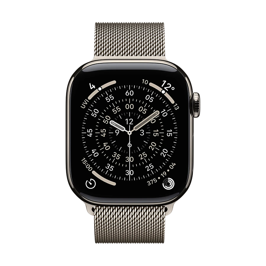 Kəmər Apple Milanese Loop, Apple Watch üçün, 44/45/46/49 mm, S/M, Natural — Ağıllı saatlar, Bakı (3)