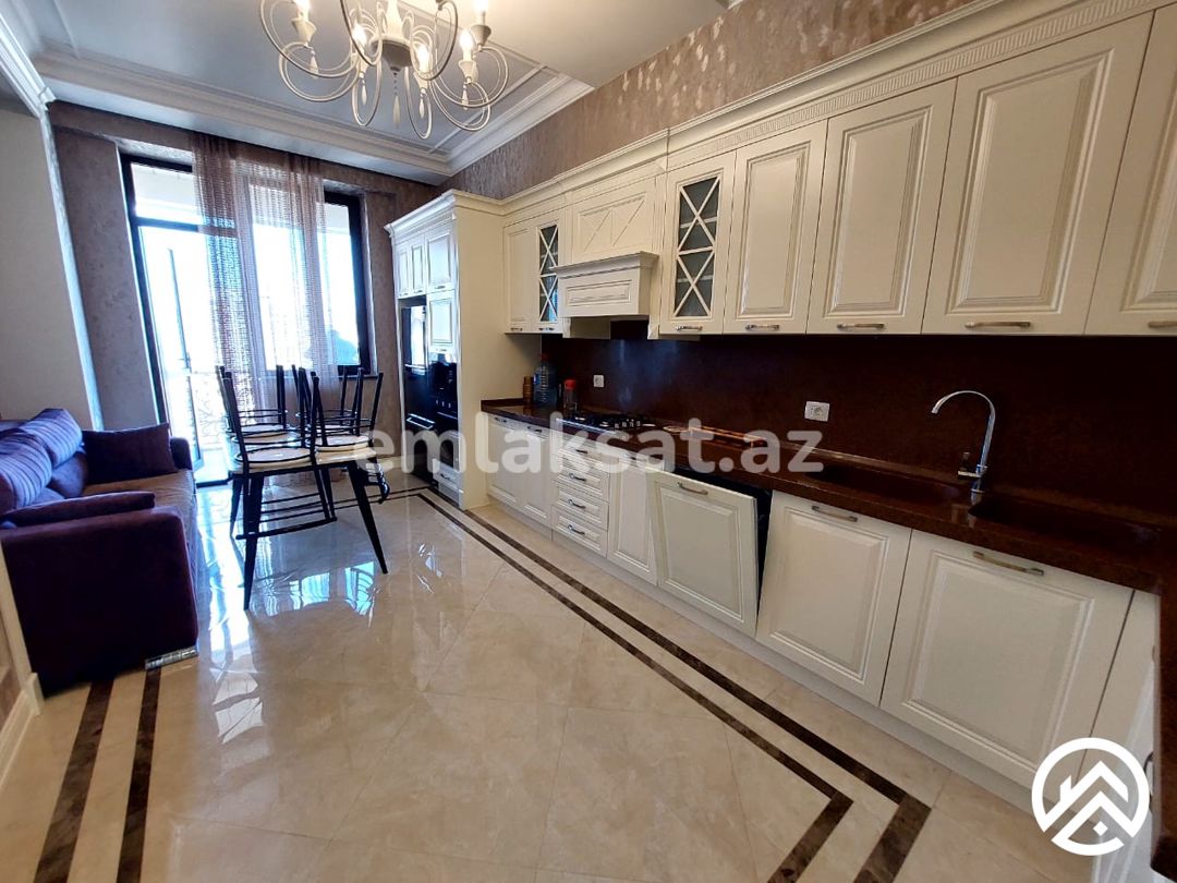 Kirayə (aylıq) 3 otaq yeni tikili 160 m², Nərimanov — Mənzil, Bakı (4)
