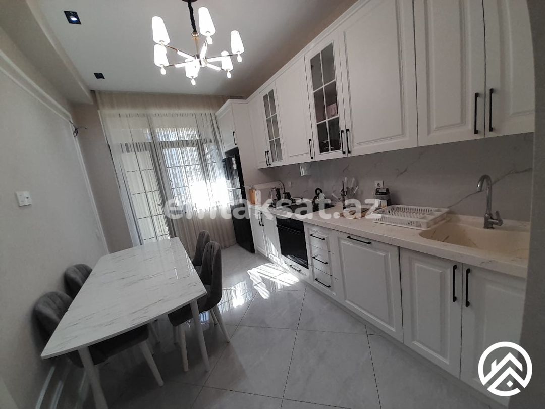 Kirayə (aylıq) 2 otaq yeni tikili 86 m², Elmlər akademiyası metrosu — Mənzil, Bakı (5)