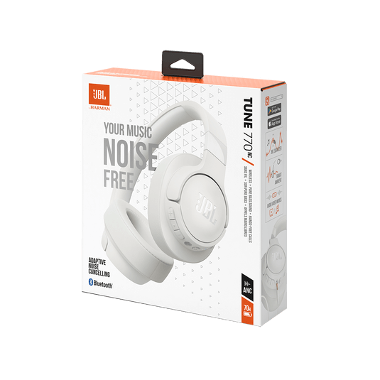 Qulaqlıq JBL Tune 770NC White JBLT770NCWHT — Kompüterlər və noutbuklar, Bakı (2)