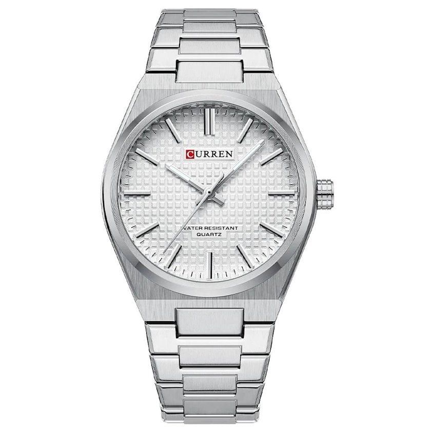Qol saatı kişilər üçün Curren C8439L Silver/White — Mallar, Bakı