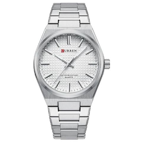 Qol saatı kişilər üçün Curren C8439L Silver/White — Bakı