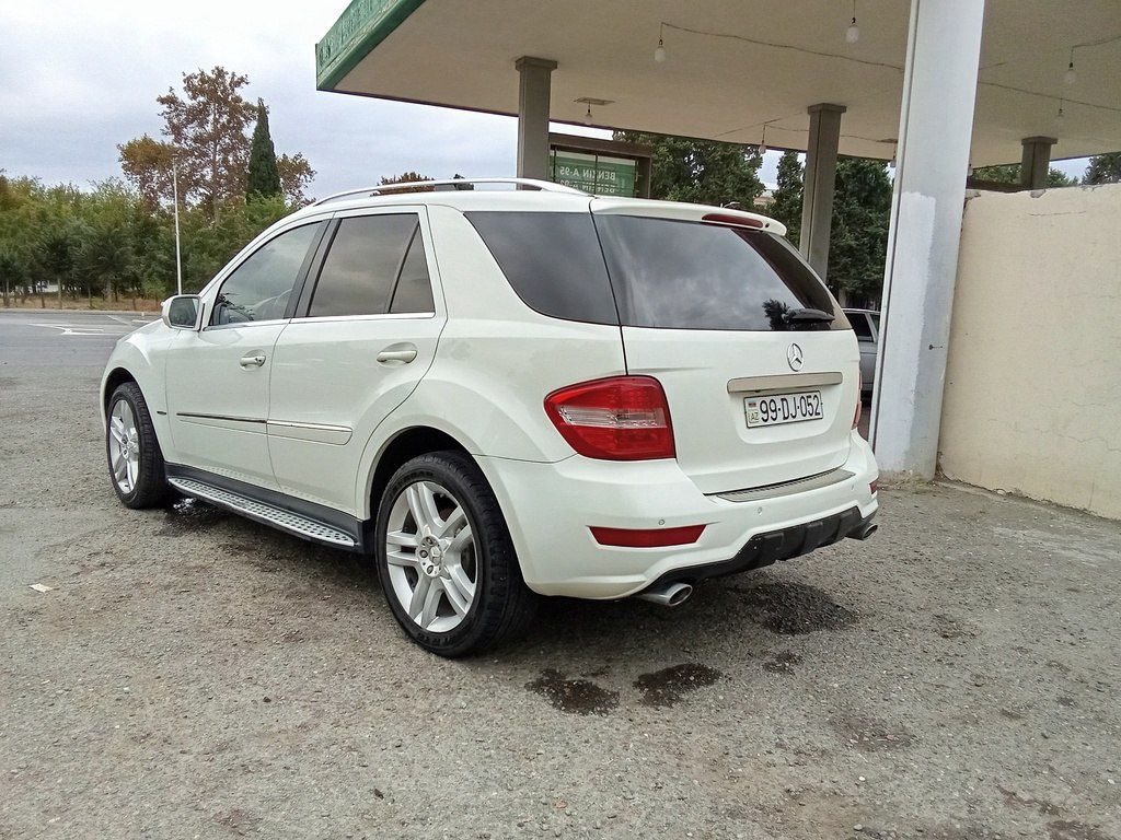 Mercedes ML 350 4MATIC, 3.5 L, 2009 il, 285 000 km 99-DJ-052 — Avtomobillər, Mingəçevir (4)