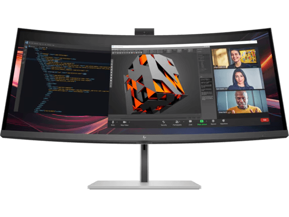 Curved HP S7 Pro 734pm Wqhd Conferencing Monitor 8K157AA — Monitorlər, Bakı